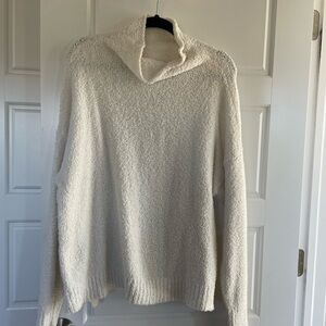 UGG Soft Cream Cowl Neck Sweater
